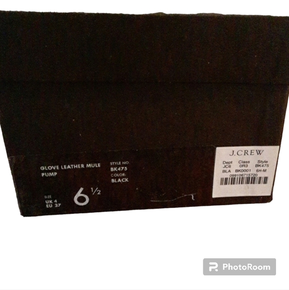 J CREW LAYLA MULE HEELS IN LEATHER - Picture 6 of 6